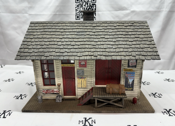 Pola 330880 G scale Wood Storage shed with office EX customized accessories