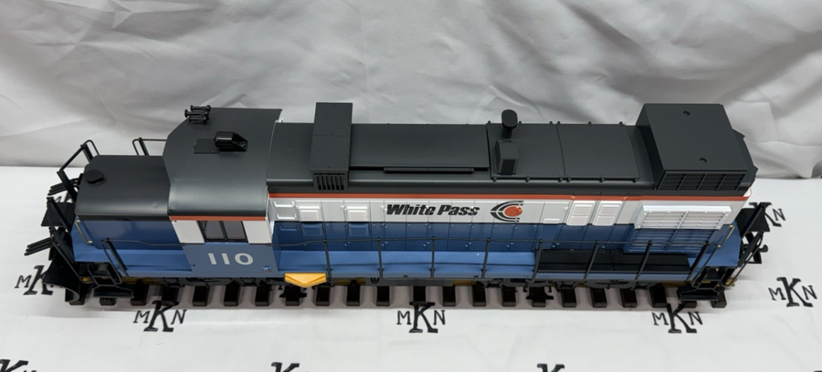 LGB 2055 LIMITED EDITION WOLFGANG WHITE PASS ALCO DIESEL LOCO 87 OF 100! NIB