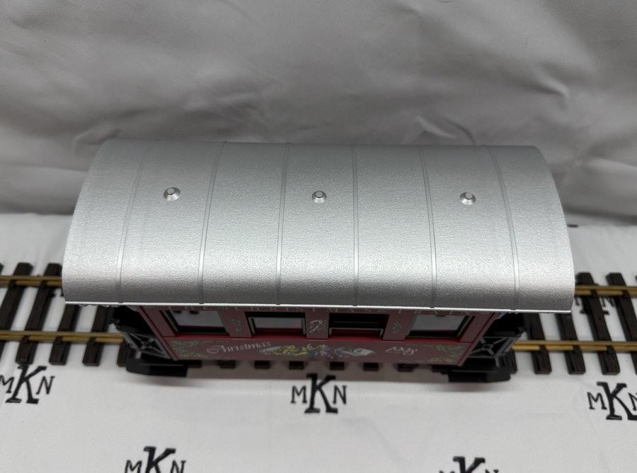 LGB 1998 LEHMANN The Big Train 36078 Christmas Passenger Car G Scale