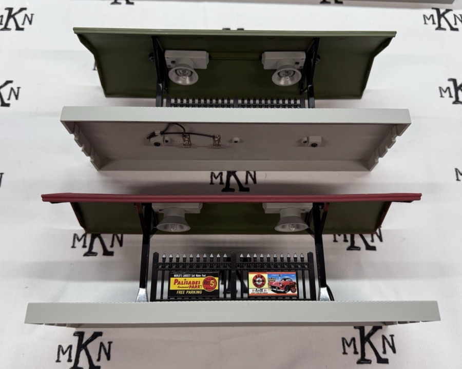 MTH Rail King O Scale 30-90094 Dark Red Stone Passenger Station