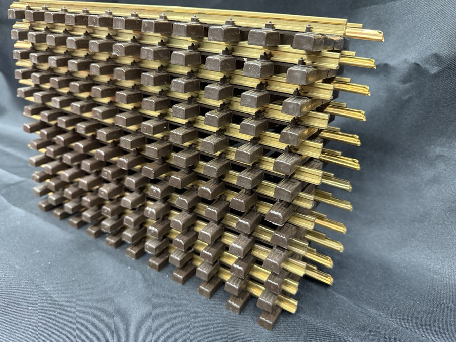 LGB 10000 (1000) x 12 Brass Straight Track G Scale LN