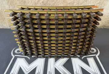 LGB 1100 11000 G Scale 30 Degree Curved Track Sections (12) EX/Box