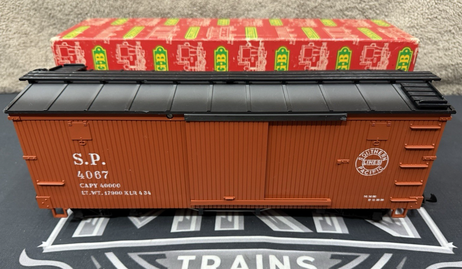 LGB 4067 Southern Pacific G Scale Box Car New/BOX Old Stock