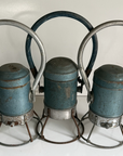 LOT of 3 N&W Star Headlight Lantern Company Antique Norfolk Western Railroad