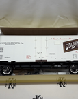 ARISTO CRAFT ART 46202 SCHLITZ BEER Reefer METAL WHEELS G SCALE LN/BOX