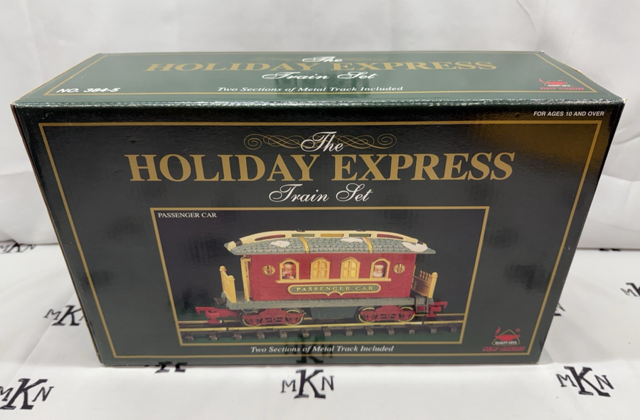New Bright 384-5 Holiday Express Animated Passenger Car New G Christmas Santa