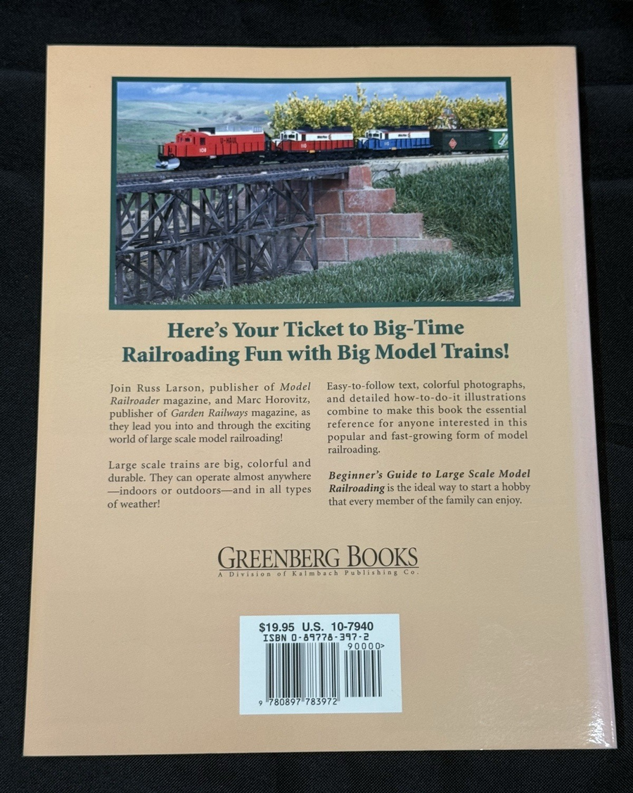 Beginner's Guide to Large Scale Model Railroading Preowned Ships Fast