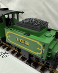 LGB 2017D Green Classic Steam Locomotive and Powered Tender G Scale