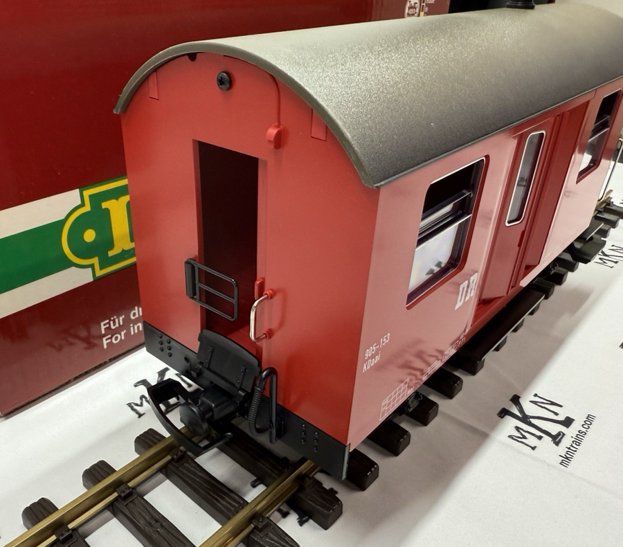 LGB 40520 DR RED Baggage Car G Scale Brand New