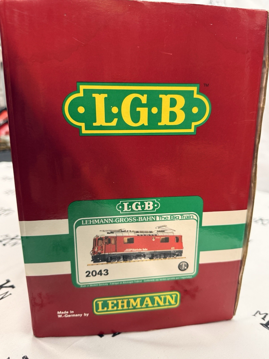 LGB 2043 G Scale Rhatische Bahn Electric Locomotive #622