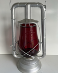 Dietz Monarch Antique Kerosene Lantern.  1914 Antique Lantern Silver Excellent