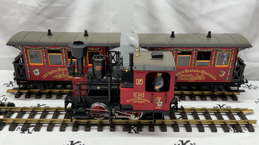 LGB 20150 150 Year Anniversary German Railroads Train Starter Set G Scale
