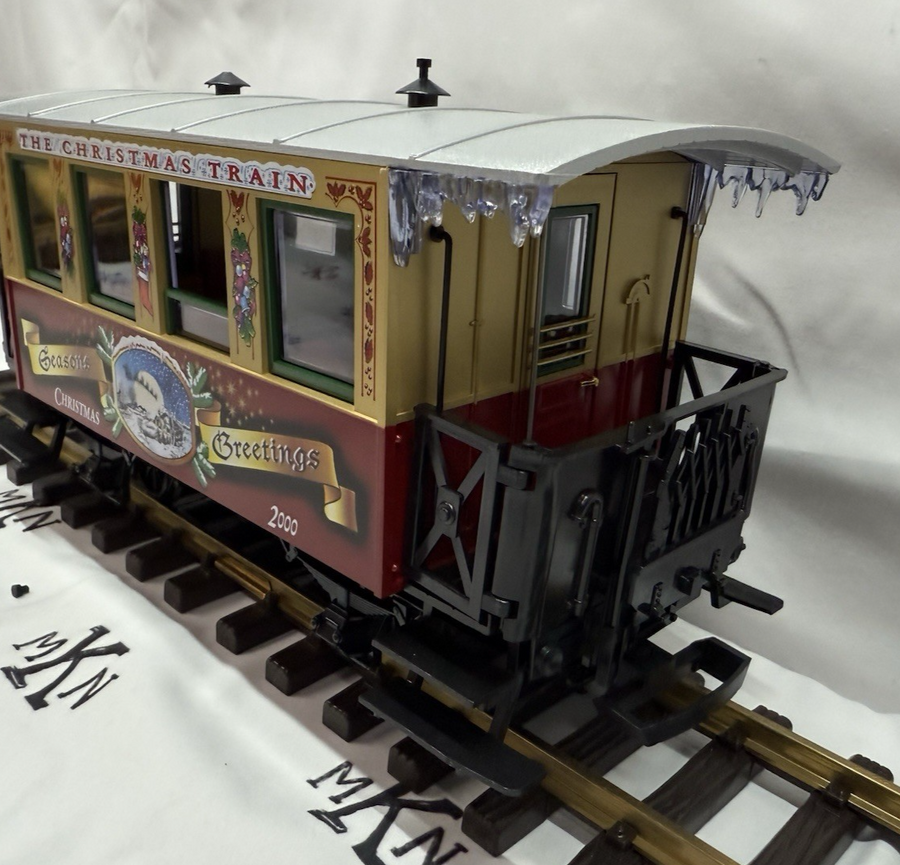 LGB 33074 Christmas Train Passenger Coach 2000 G Scale