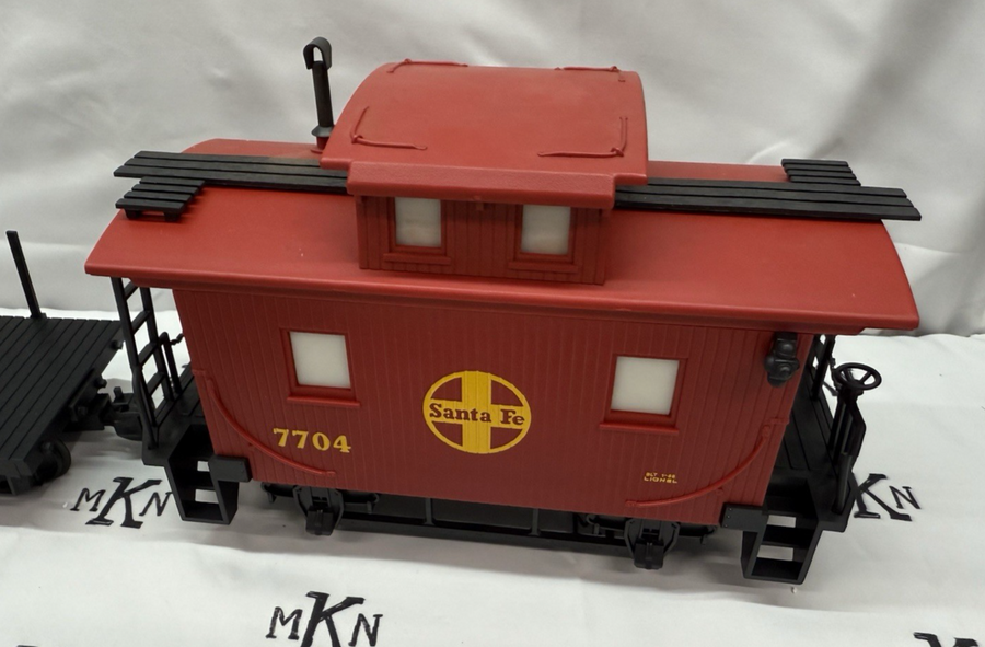 Lionel G Gauge Santa Fe Frontier Freight Set 8-81002 Complete Ex G Scale