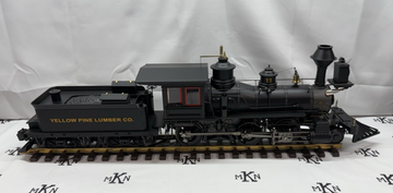 Bachmann 81496 G Scale Yellow Pine Lumber 2-6-0 Mogul Steam Locomotive