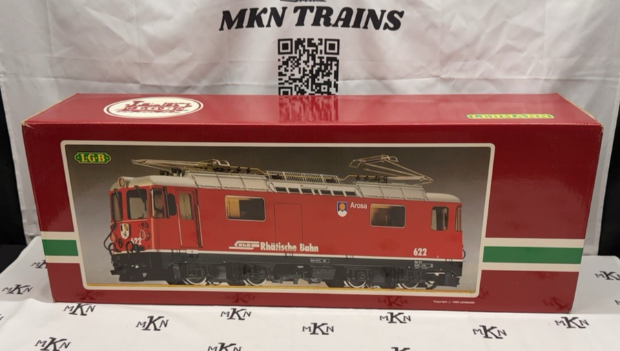 LGB 2043 G Scale Rhatische Bahn Electric Locomotive #622