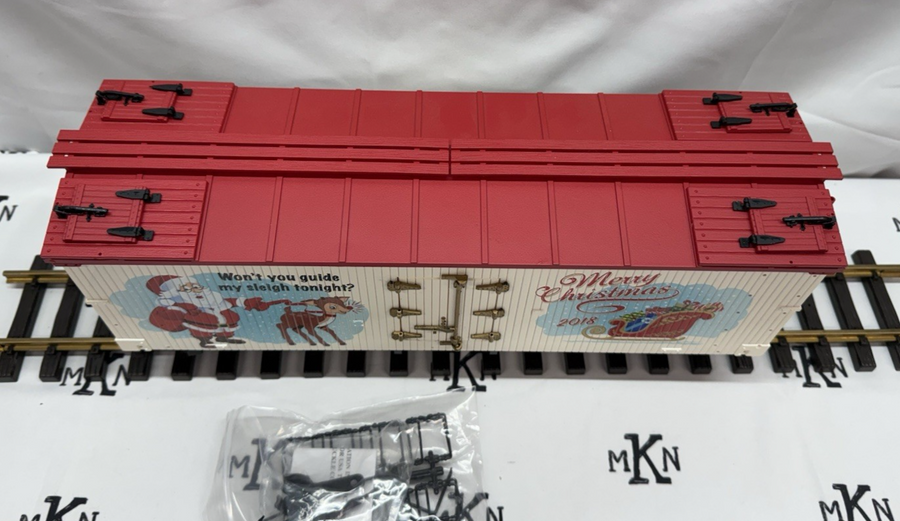 USA Trains R13036 Merry Christmas 2018 Reefer Car G Scale