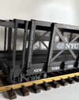 USA Trains New York Central Two-Tier Auto Carrier Flat Car Black G Scale