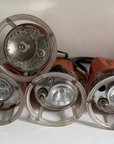 Lot 4 of Norfolk Southern Orange Railroad Headlights/Lanterns, #222 Vintage