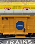 LGB 4033 G Scale Chiquita Boxcar Box Old Stock Ex Early Years yellow