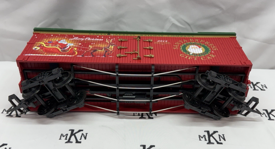 USA Trains R13031 Merry Christmas 2013 Reefer Car Santa Express G Scale