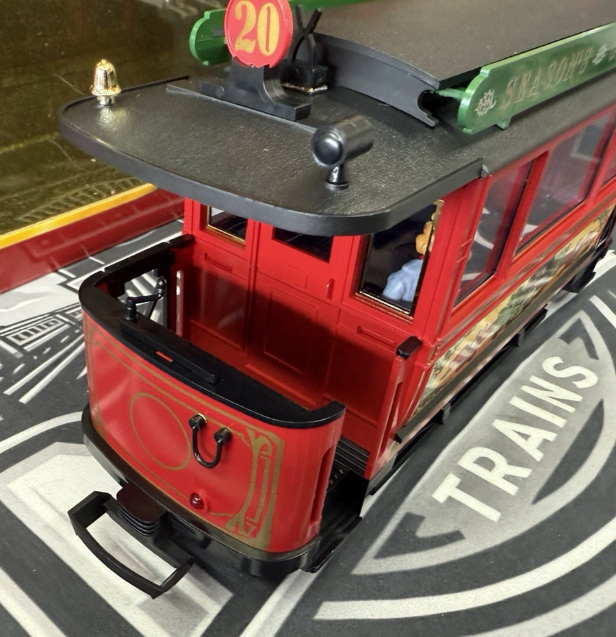 LGB 2036 Christmas Season Greetings Trolley Anniversary Set Tested LN/Box