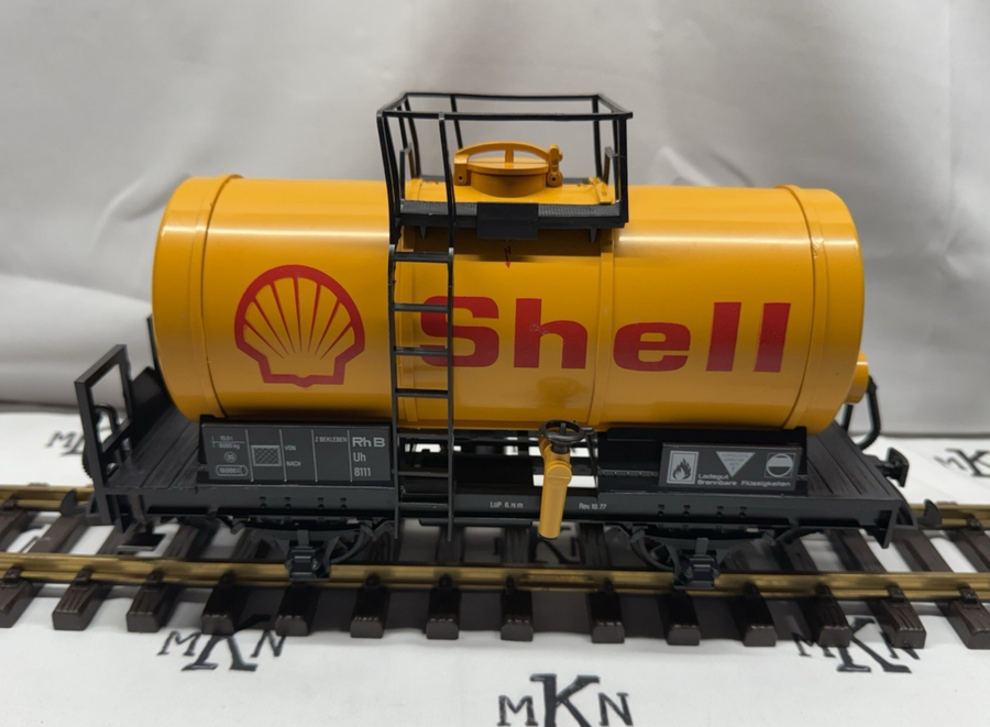 LGB 4040 S Shell Oil Single Dome Tanker G Scale EX