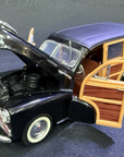 Welly 1948 Chevy Fleetmaster Woody Station Wagon 1:18 Black Model Car