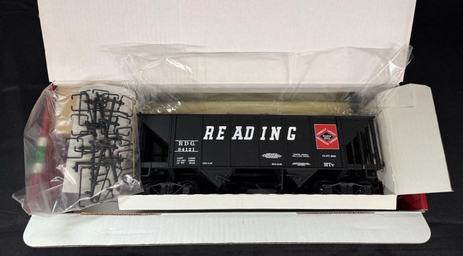 LGB 47760 Reading Coal Hopper Car with Load Brand New in Box/Sleeve G Scale