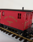 BACHMANN G SCALE PAUL BUNYAN BABE STEAM LOCOMOTIVE 0-4-0 #3 Caboose Tested