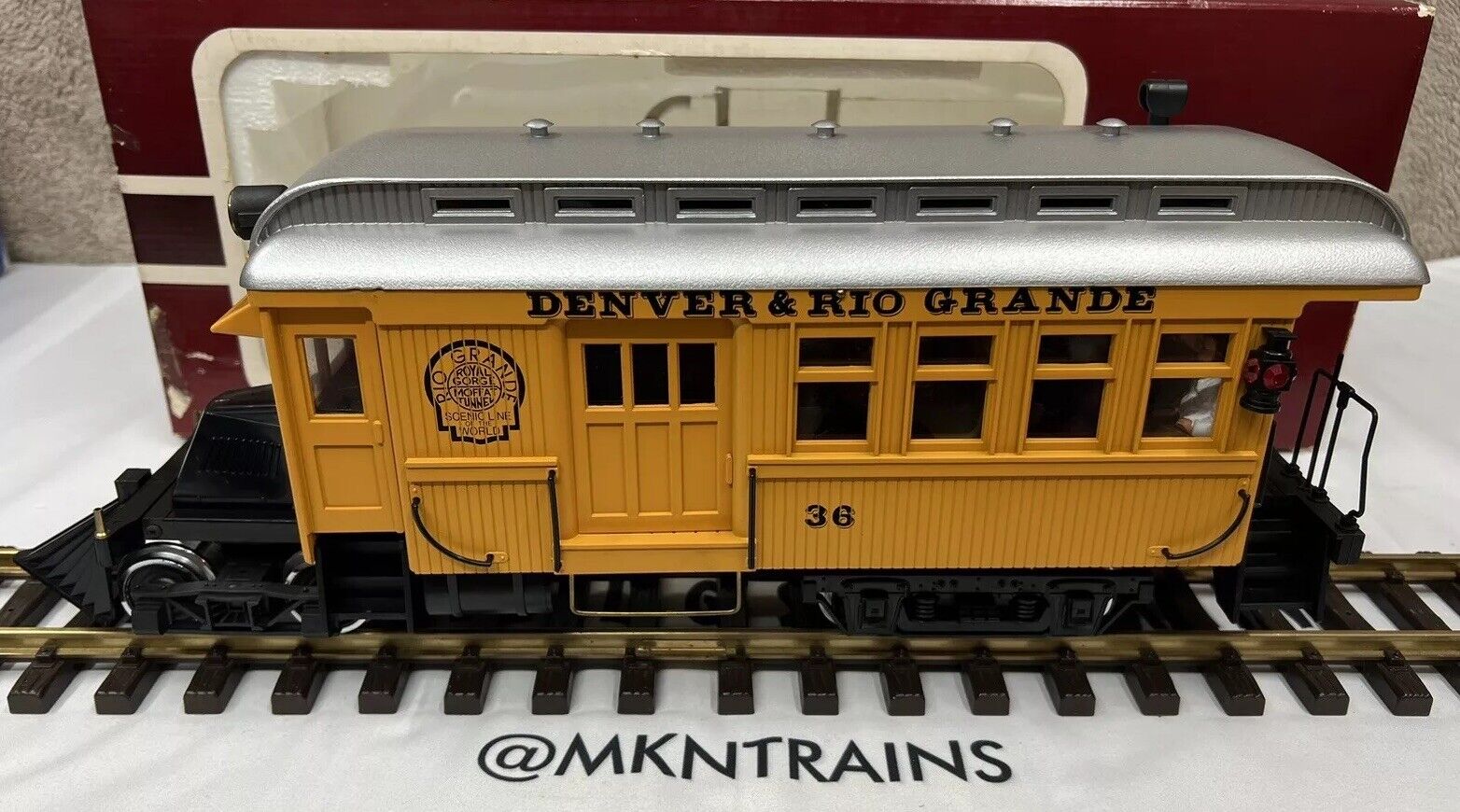 Delton Locomotive Works 2264-YMack Rail Bus D&RG Rio Grande #36 Delton Doozie