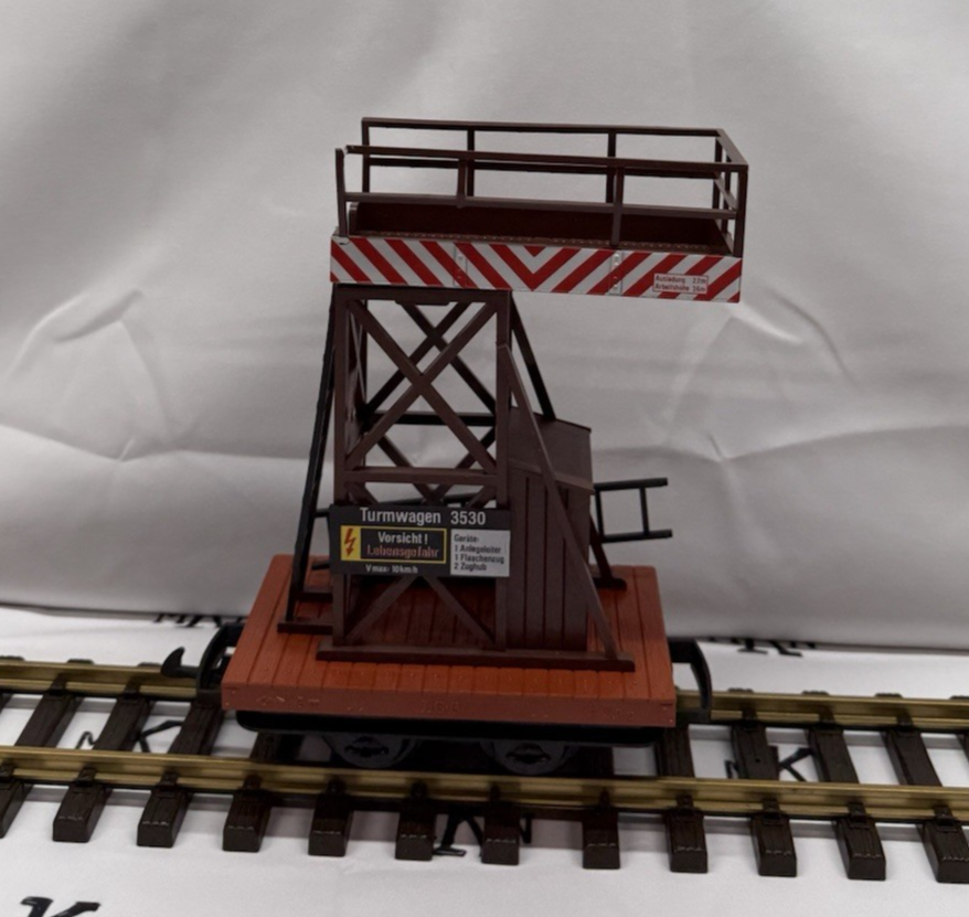 LGB 3530 G Scale Turnwagon Elevated Platform Car Good/Box