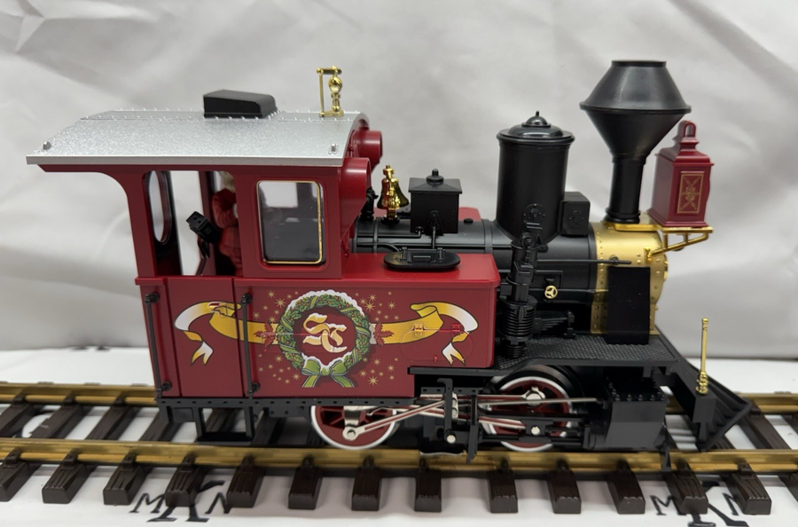 LGB 72550 Christmas Steam Engine Train Set G Scale Complete Lighted MINT