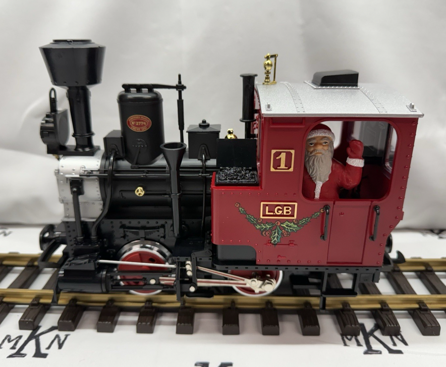 LGB 21540 G Scale Christmas Santa Train Passenger Set Train Only No Track/Trans