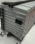 LGB 43913 SEABOARD RAILWAY, SILVER METEOR BOX CAR no trucks G Scale