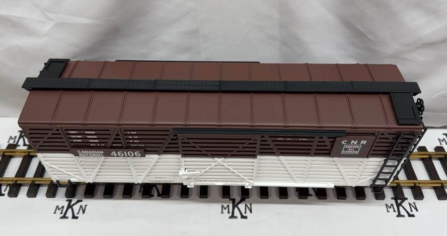 Aristo Craft Art 46104A CNR Canadian National Stock Car #46106 NIB