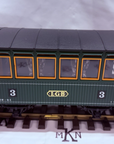 LGB 3040 G Scale LGB 3rd Class Green Coach Car #3 New