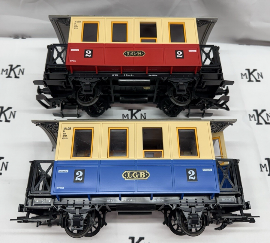 LGB  23301 Passenger Train Starter Set Tested Smoke EX Train Only G Scale