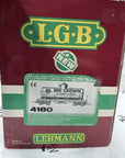 LGB 4180 G Scale Red Crown Single Dome Gasoline Tanker Car EX/Box