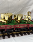 LGB 41124 30th Anniversary 1968-1998 G Scale Train Car Gold Set Germany