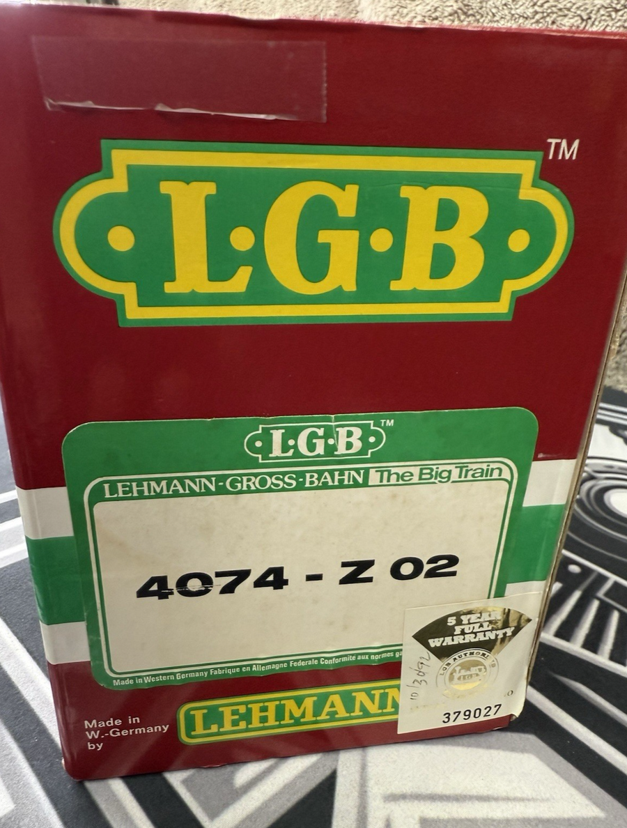 LGB 4074-Z02 G Scale Denver, South Park and Pacific Reefer Car VG/Box