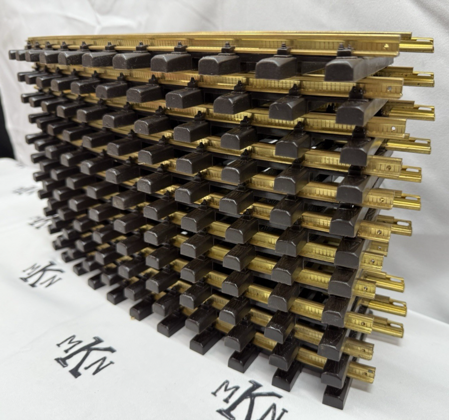 Aristo Craft REA Art 11100 CURVED TRACK BRASS 11 total pieces in box G Scale