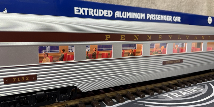 USA Trains R312201 Pennsylvania Congressional Parlor Car Passenger Car Tested LN