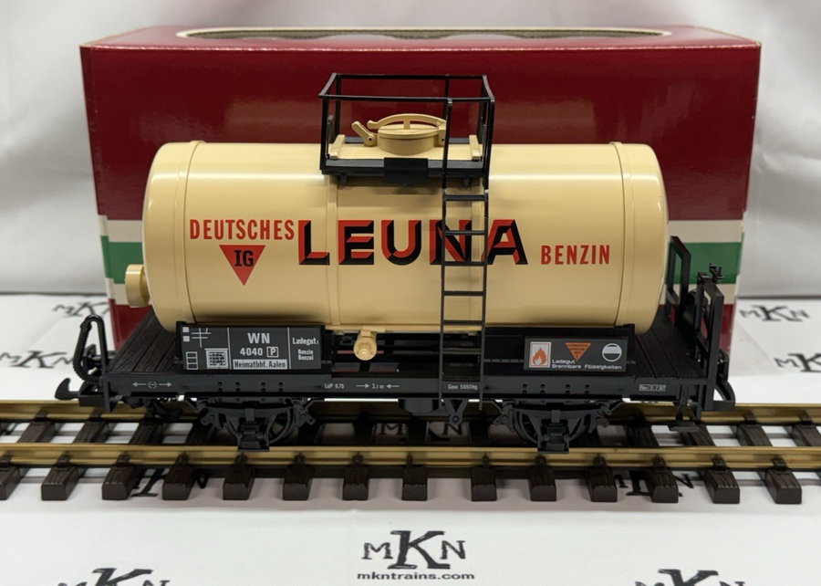 LGB 4040L G Scale LEUNA Single Dome Tank Car LN/Box