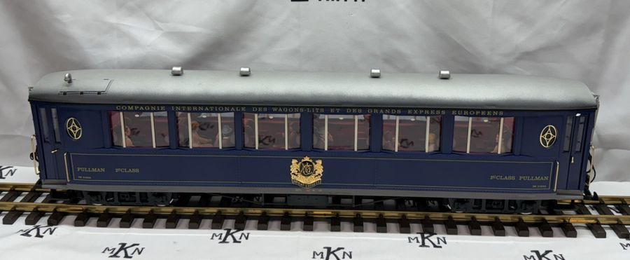 LGB 31655 G SCALE ORIENT EXRESS 1st CLASS SALON CAR Lighted LN/Box/Inserts (#1)