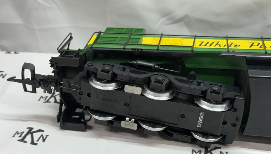 LGB 25552 White Pass green and yellow ALCO #108 DC/DCC locomotive G Scale