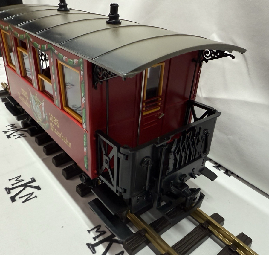LGB 3150 Deutsche Eisenbahn 150th Anniversary Passenger Car Lighted G Scale