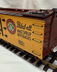 LGB 4074 G Scale Pabst Milwaukee Reefer with Ball Bearing Metal Wheels LN/Box