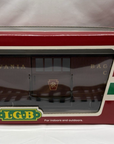 LGB 32843 PENNSYLVANIA TRUSS ROD BAGGAGE PASSENGER CAR G SCALE metal wheels