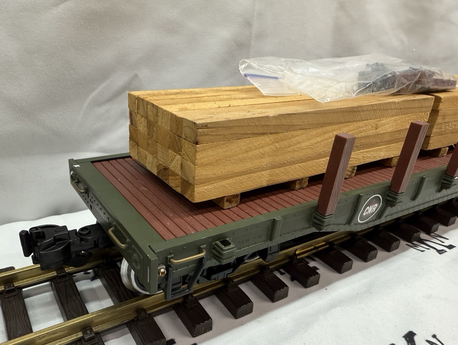 Aristo-Craft ART 46313A CNR/Canadian National Railway Flat Car Metal Wheels G